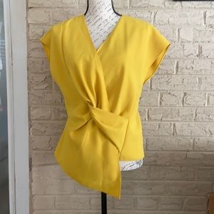 Beautiful Yellow Zara top